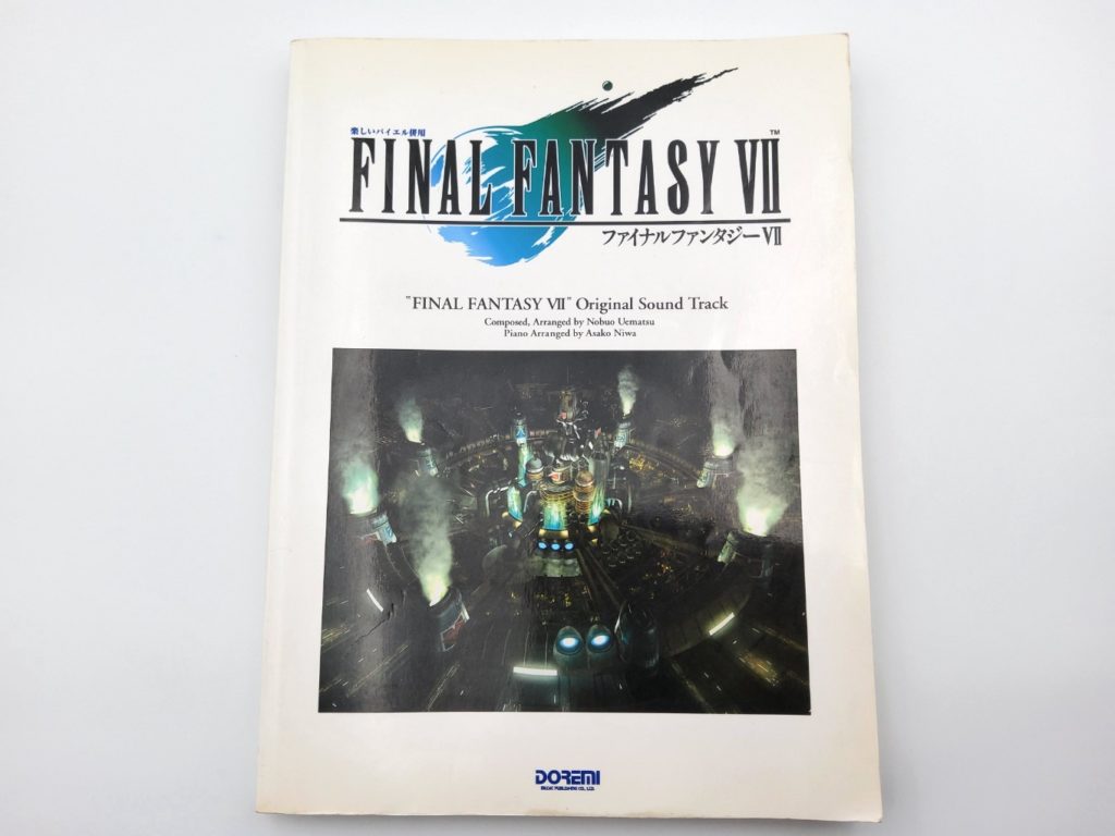 Partitions Piano Final Fantasy VII Original Soundtrack Retro Japan