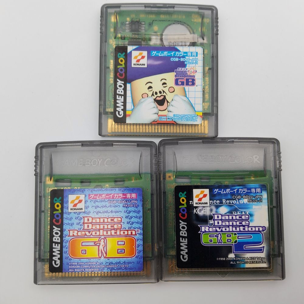 Lot Dance Dance Revolution Game Boy 00001