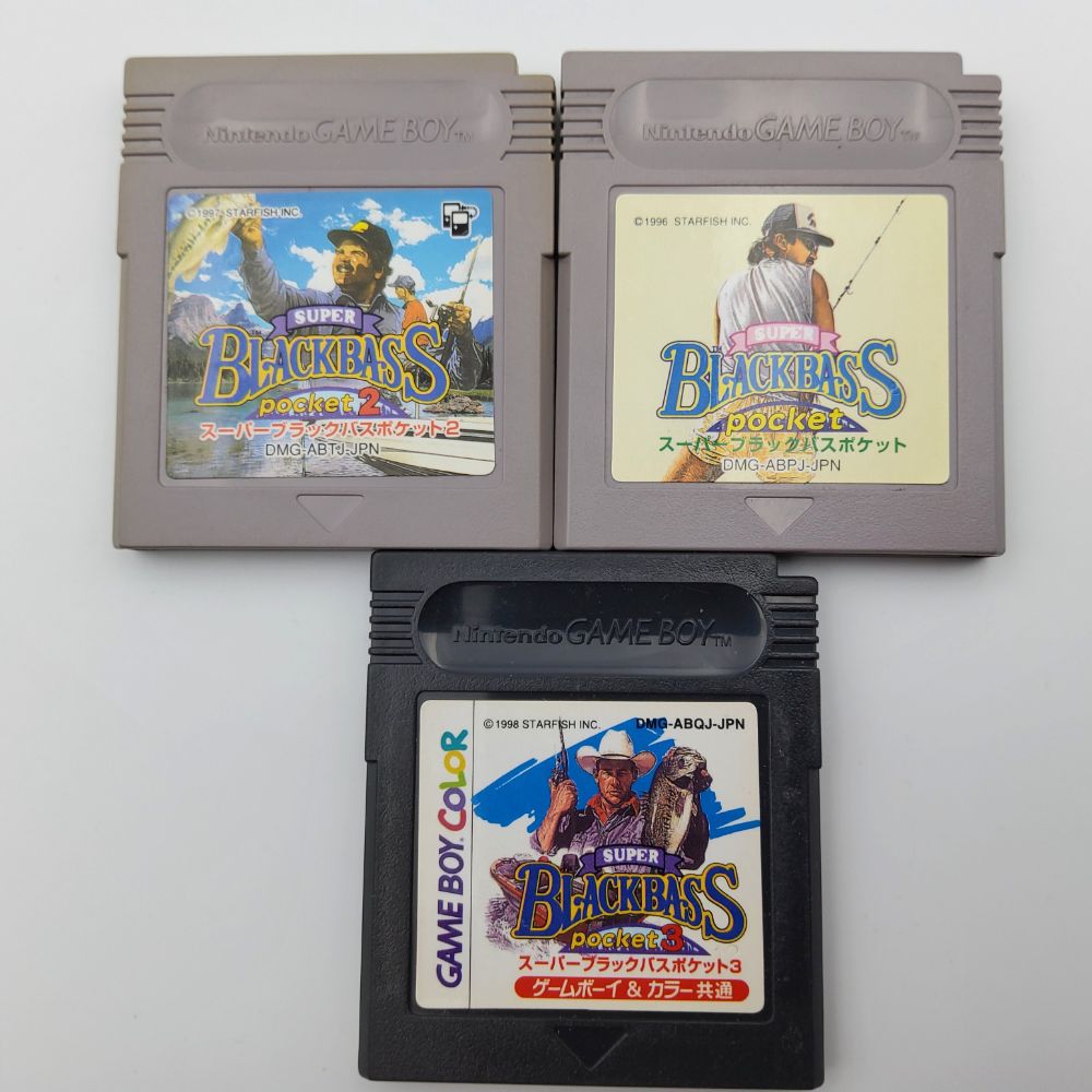 Lot Super Blackbass Pocket Game Boy 00001