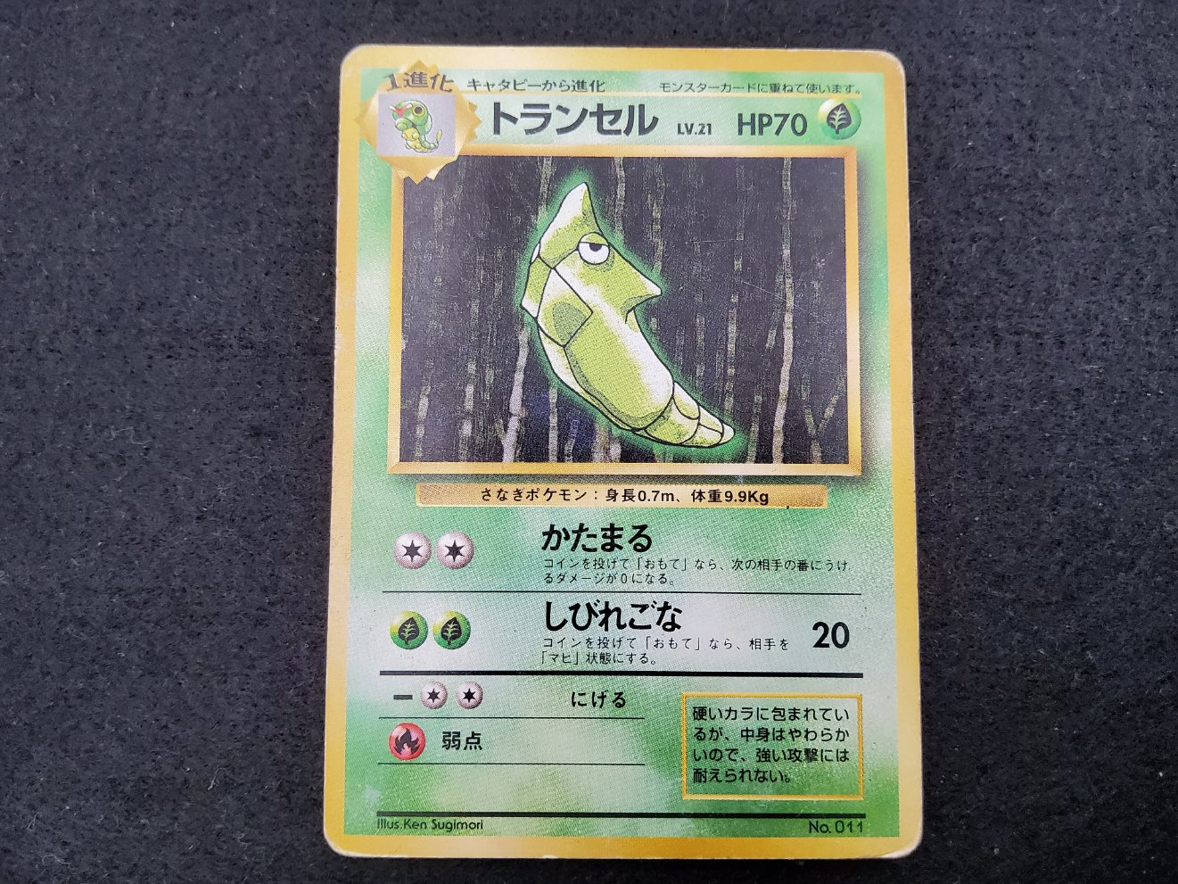 Chrysacier : Metapod (EXP) No Rarity Played 00001