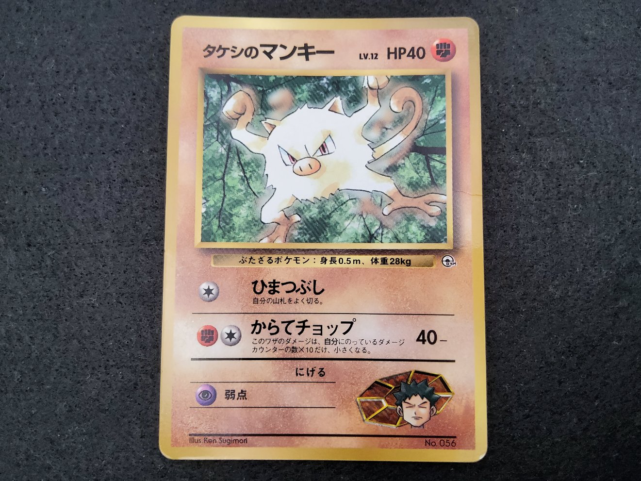 Ferossinge de Pierre : Brock's Mankey Promo Good 00001