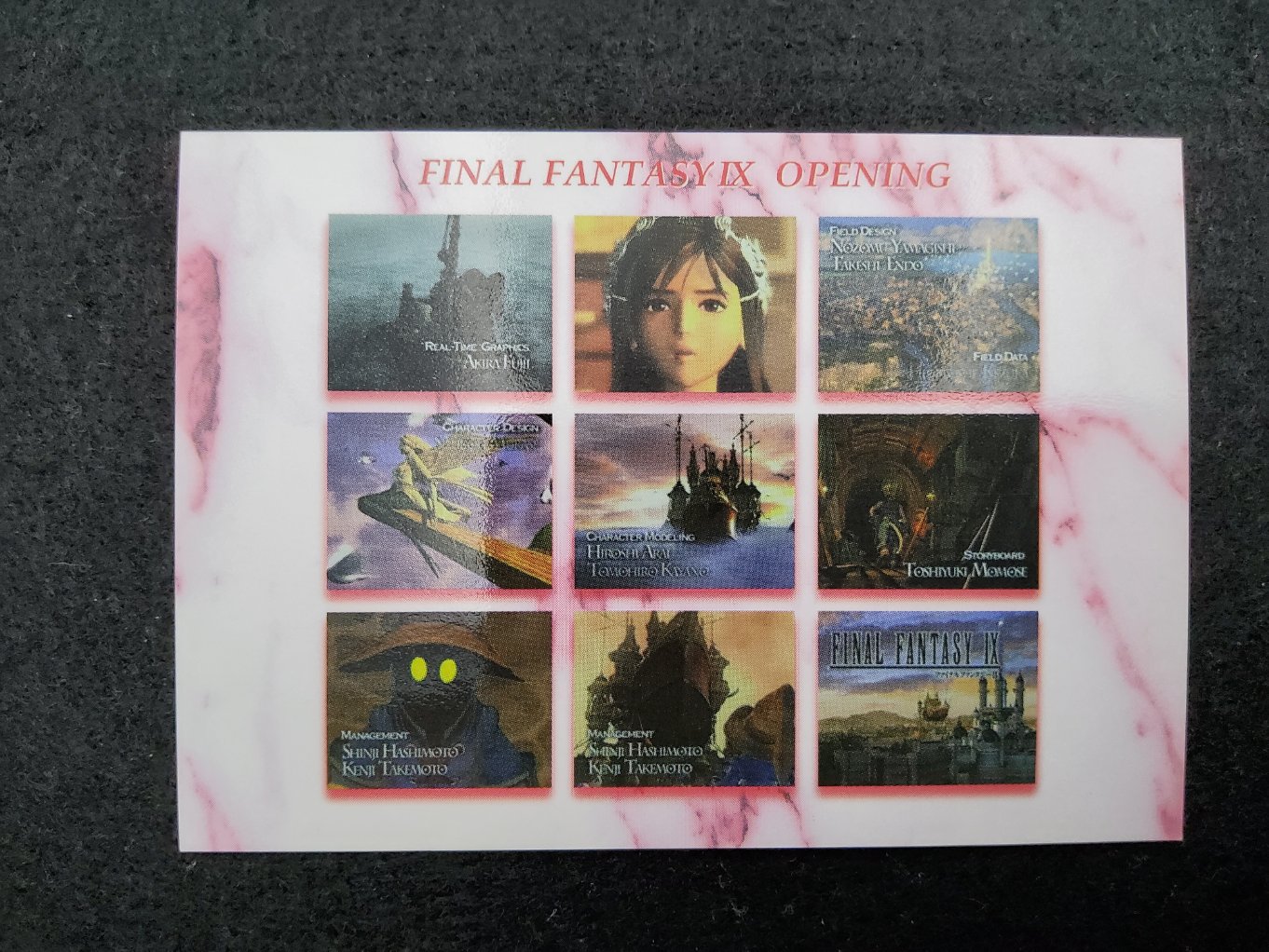 Final Fantasy Art Museum 362 - Final Fantasy IX Opening 00001