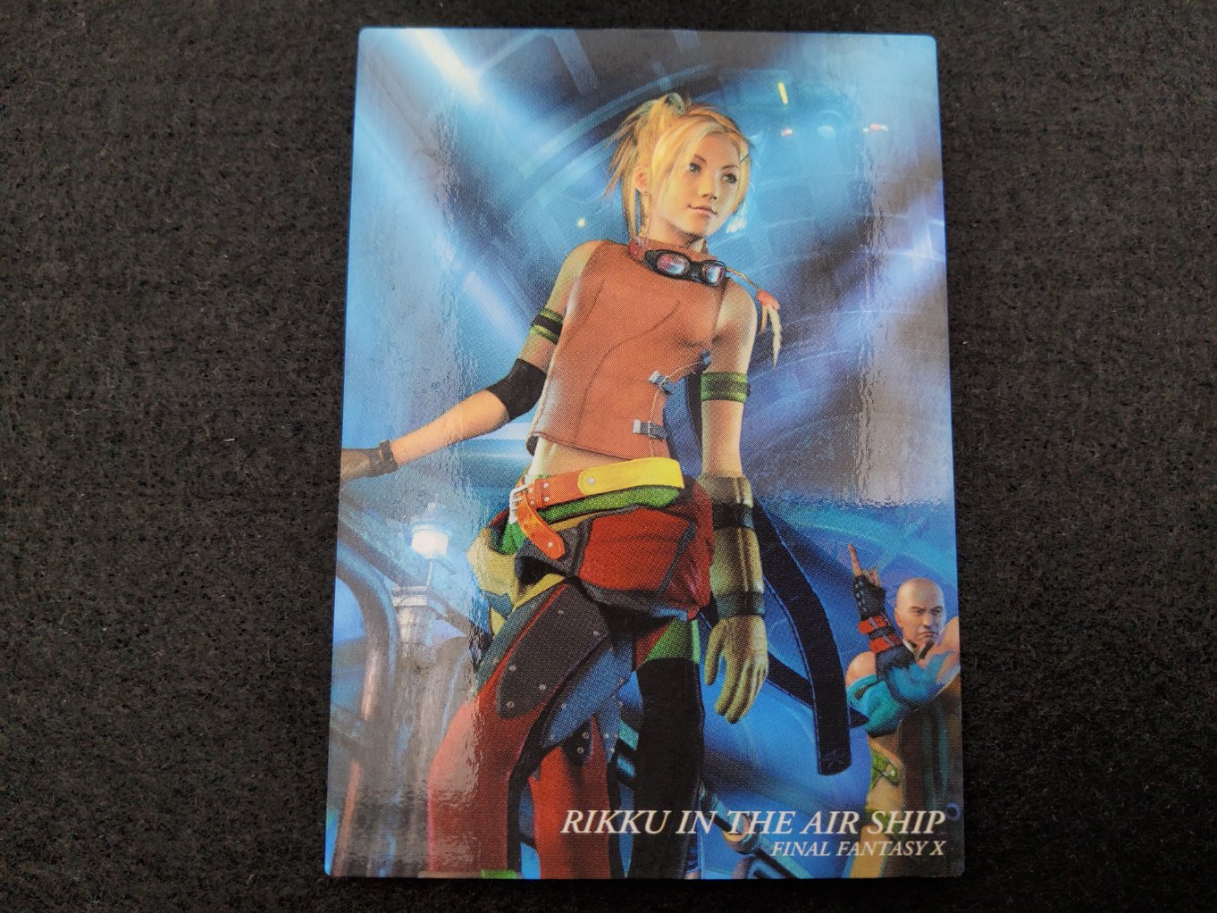 Final Fantasy Art Museum 465 - Rikku in the air ship 00001
