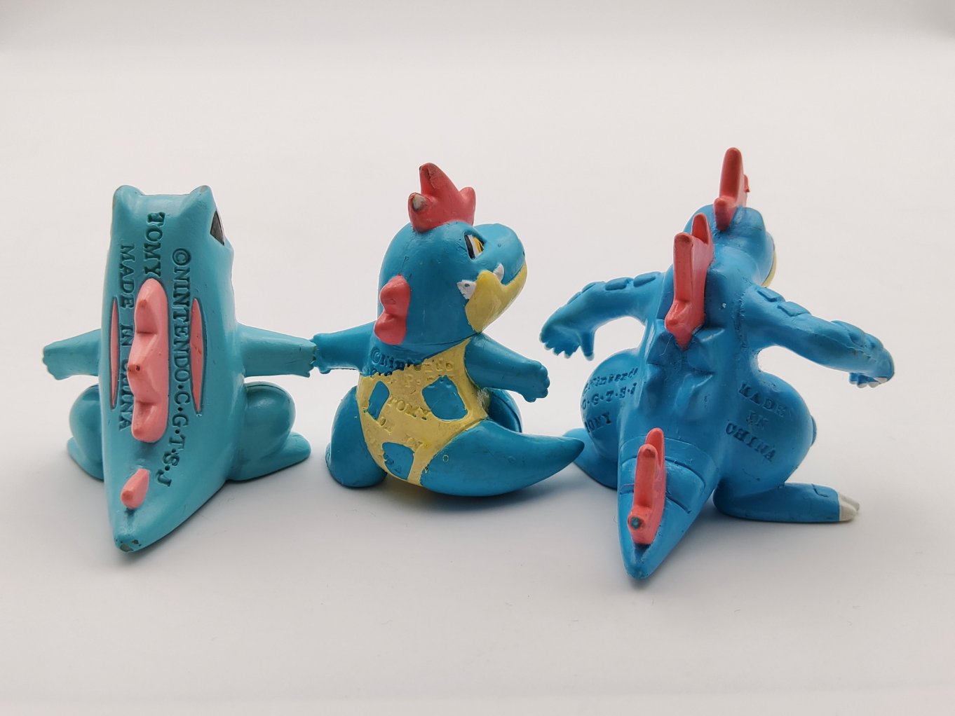 Lot Pokemon Tomy CGTSJ - Kaiminus & Crocodil & Aligatueur Good 00002