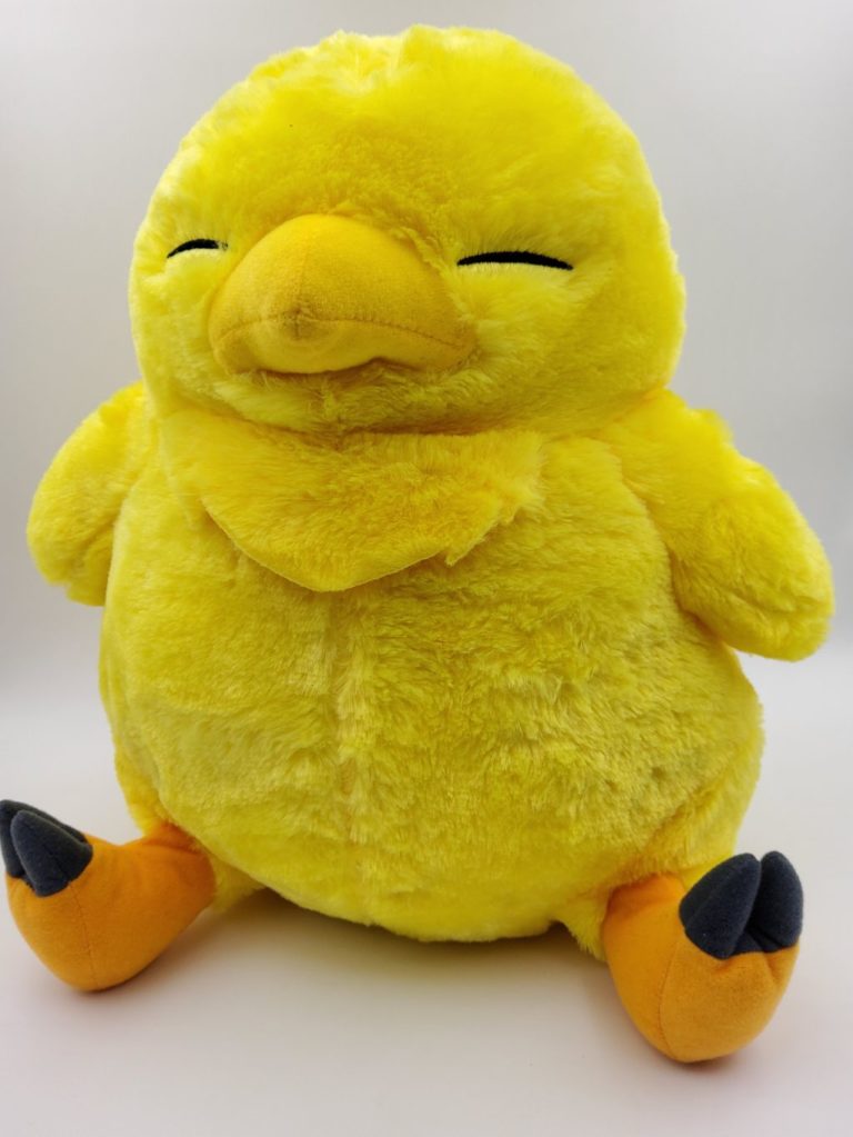 Peluche Gigante Fat Chocobo Di Final Fantasy XIV, Morbido E Oversize, Giocattolo Ufficioso 3+ Anni
