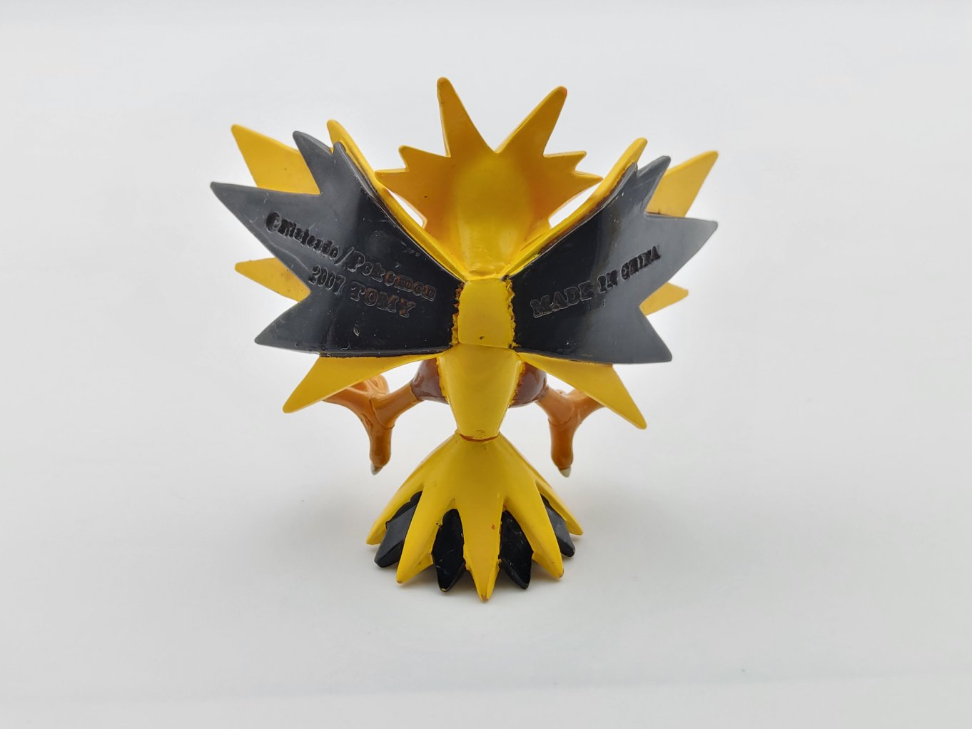 Portachiavi Pokémon Originale TAKARA TOMY - ZAPDOS (Electhor) In PVC - Nuovo