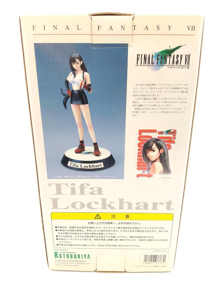 Final Fantasy VII – 1/8 Scale Cold Cast Model Tifa Lockhart First ...