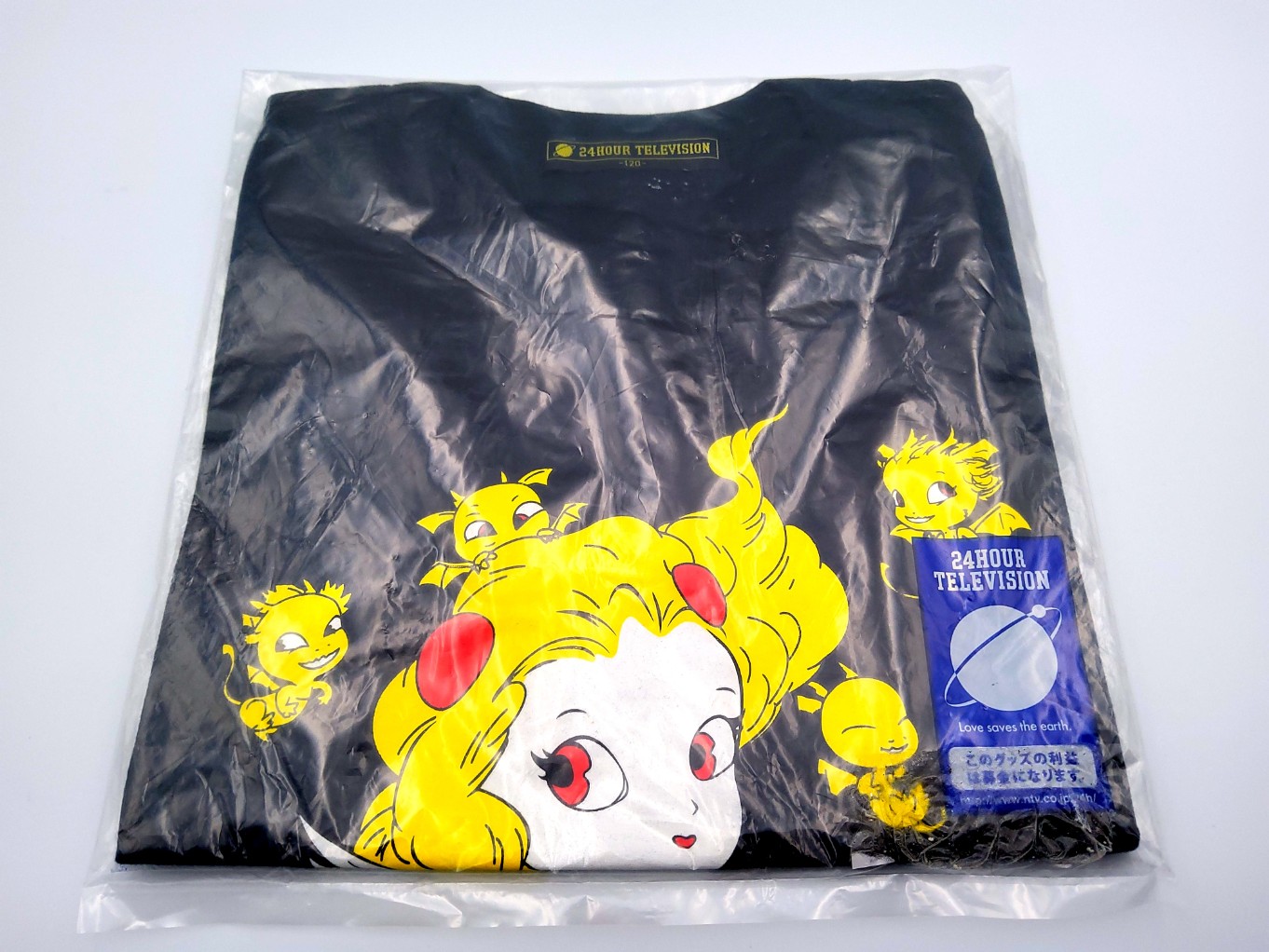 Yoshitaka Amano T-shirt 24-hour TV 2014 00001