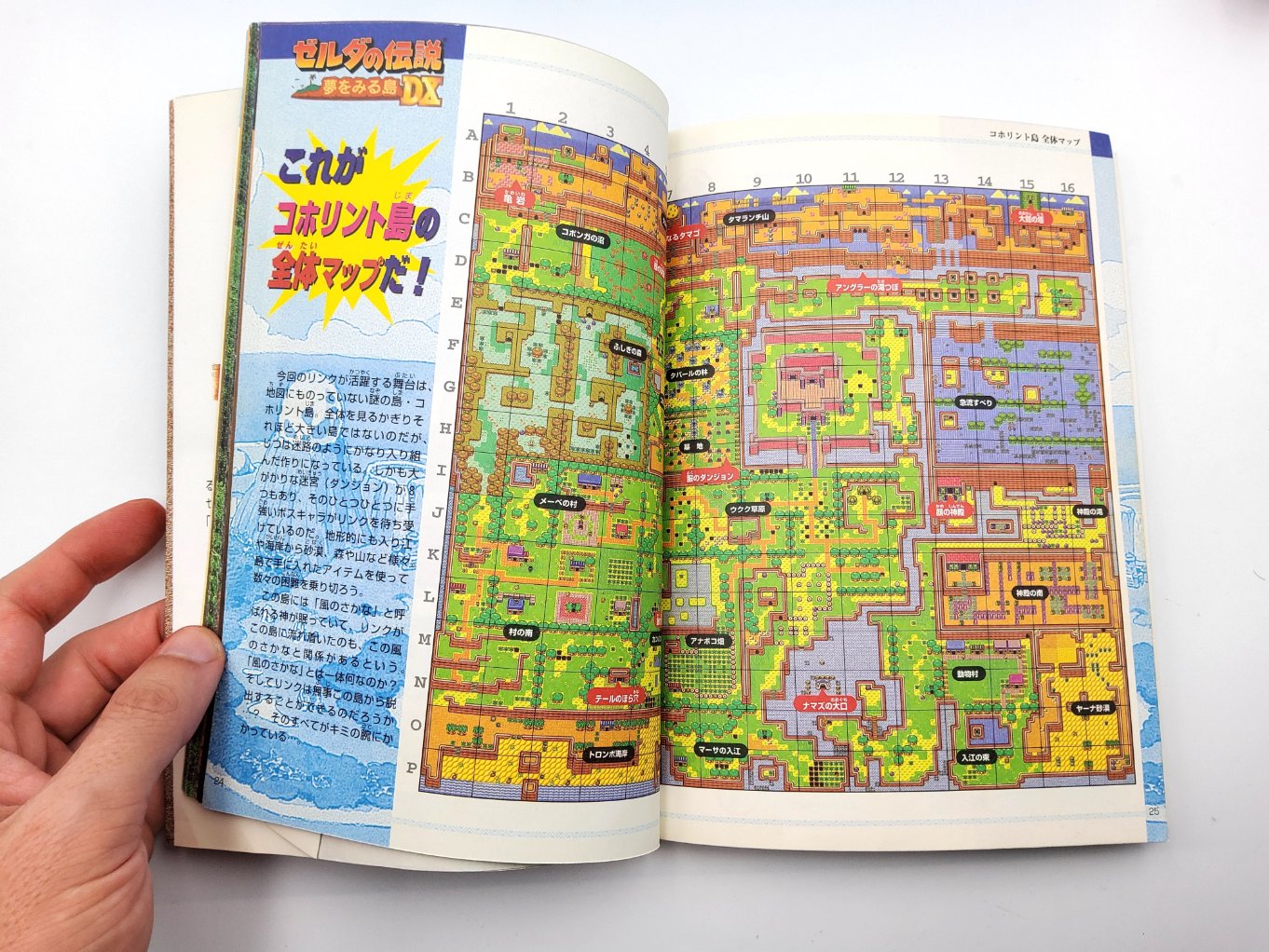 The Legend of Zelda Link’s Awakening Guide Book Retro Japan