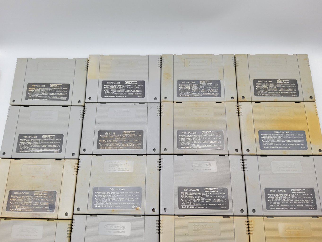 Lot 18 Jeux de Football Super Famicom 00004