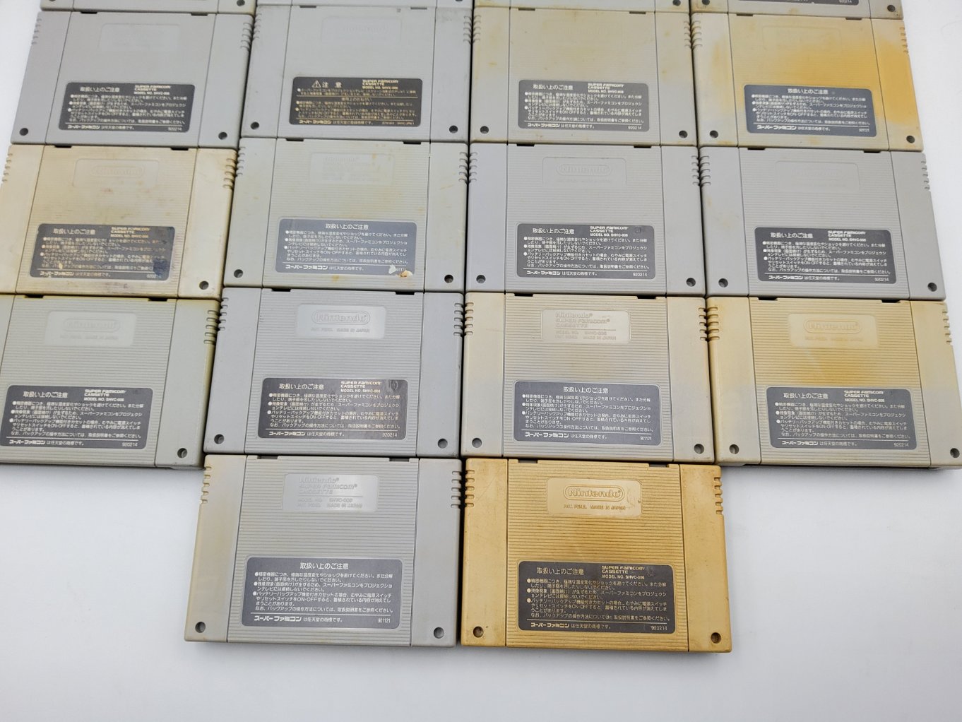 Lot 18 Jeux de Football Super Famicom 00005