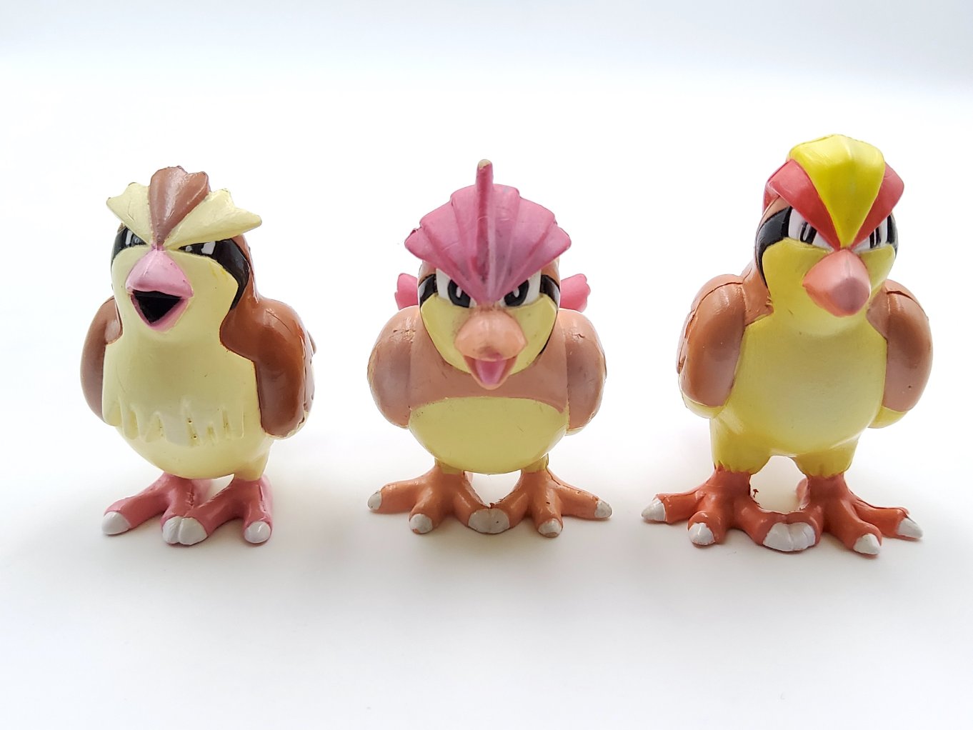 Lot Pokemon Tomy CGTSJ - Roucool & Roucoups & Roucarnage Excellent 00001