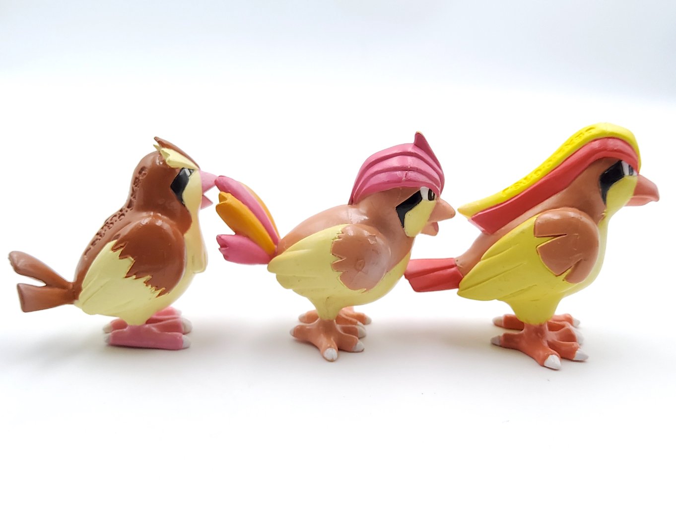 Lot Pokemon Tomy CGTSJ - Roucool & Roucoups & Roucarnage Excellent 00002