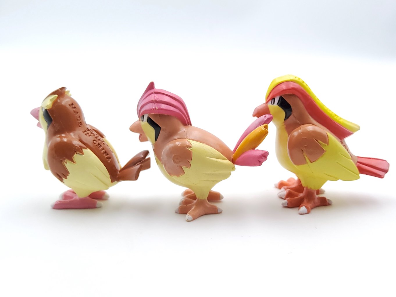 Lot Pokemon Tomy CGTSJ - Roucool & Roucoups & Roucarnage Excellent 00003