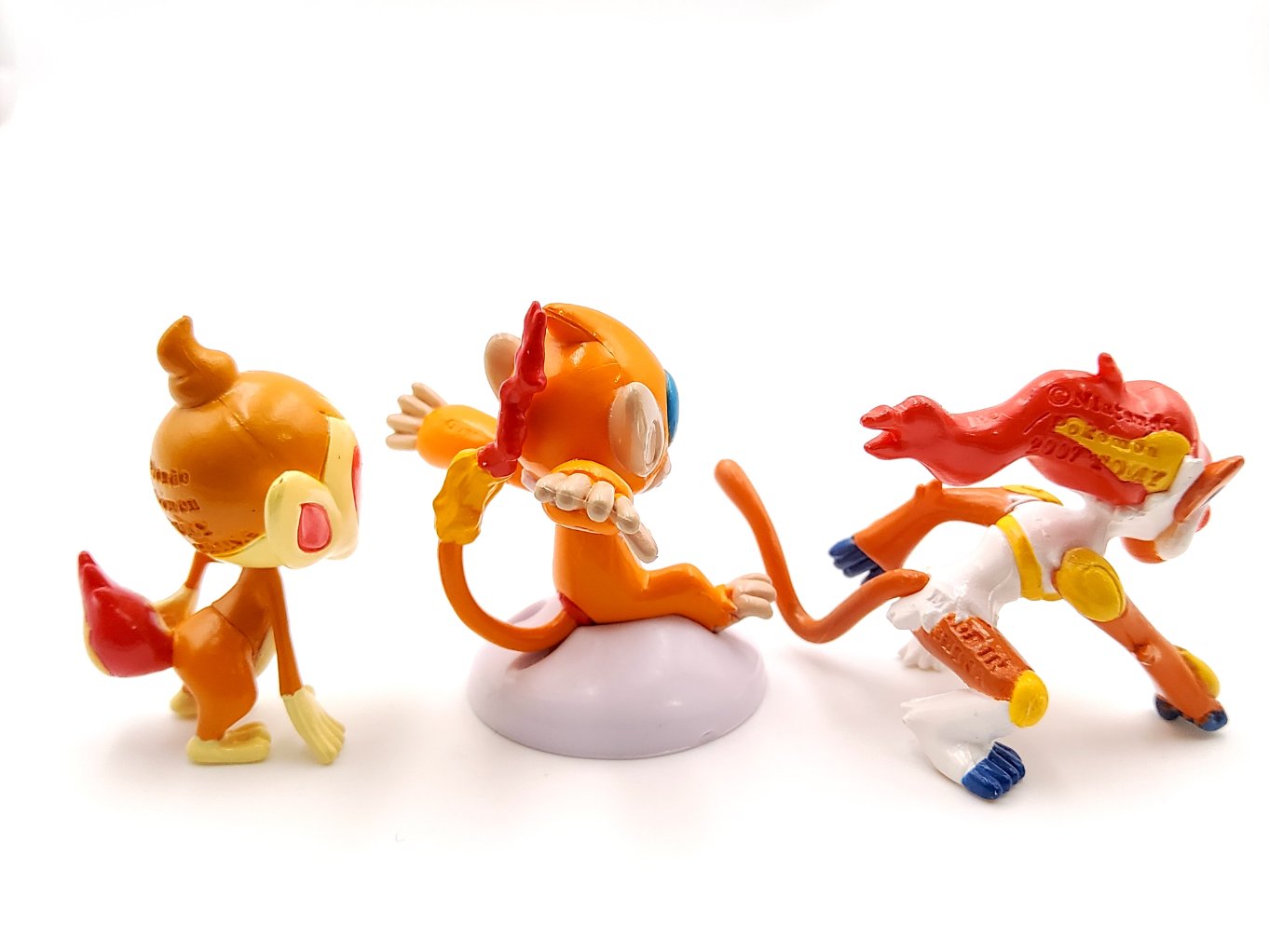 Lot Pokemon Tomy - Ouisticram & Chimpenfeu & Simiabraz Excellent 00003