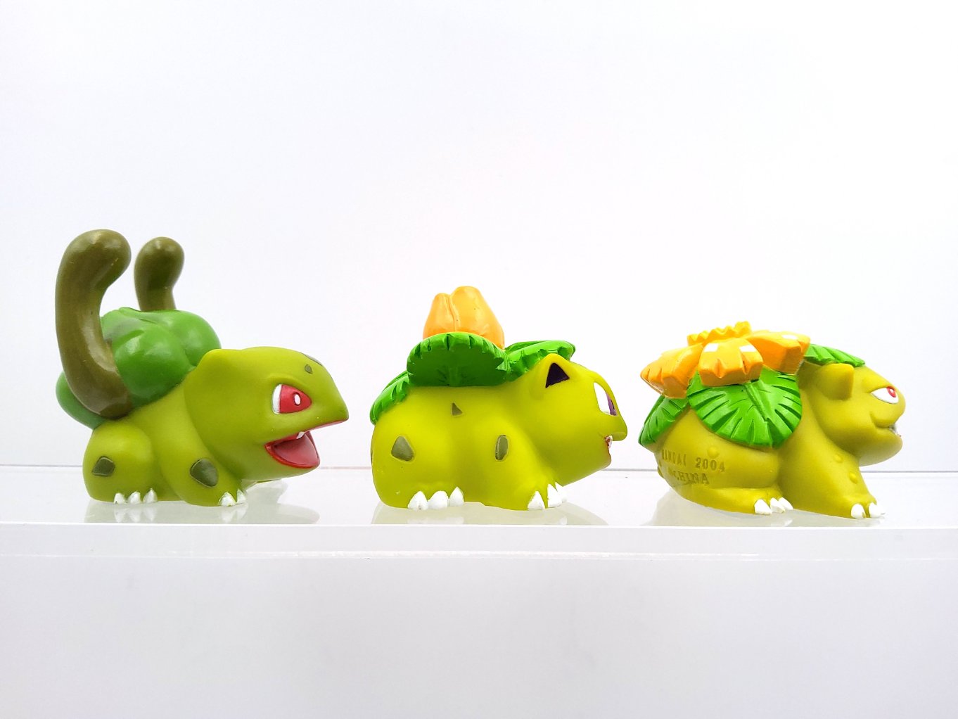 Lot De Figurines Pokémon Tomy - Bulbizarre, Herbizarre, Florizarre - Occasion