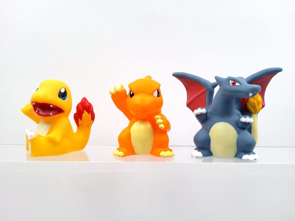 Figurine Salamèche (Charmander) à Peindre Et Monter – Impression 3D Résine 137mm