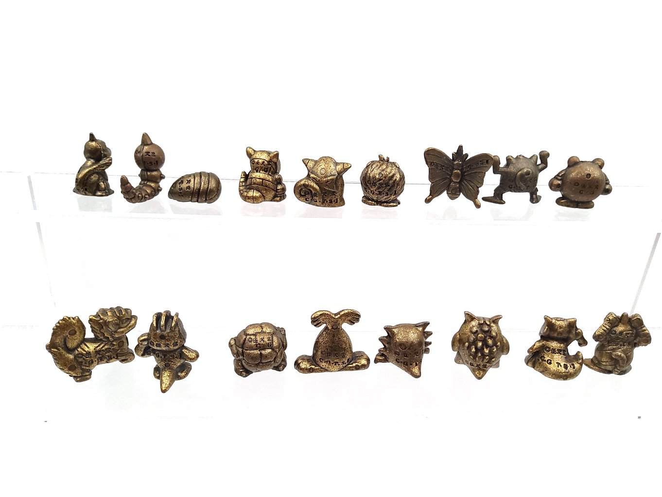 Pokemon Metal Collection - Brass Color 00002