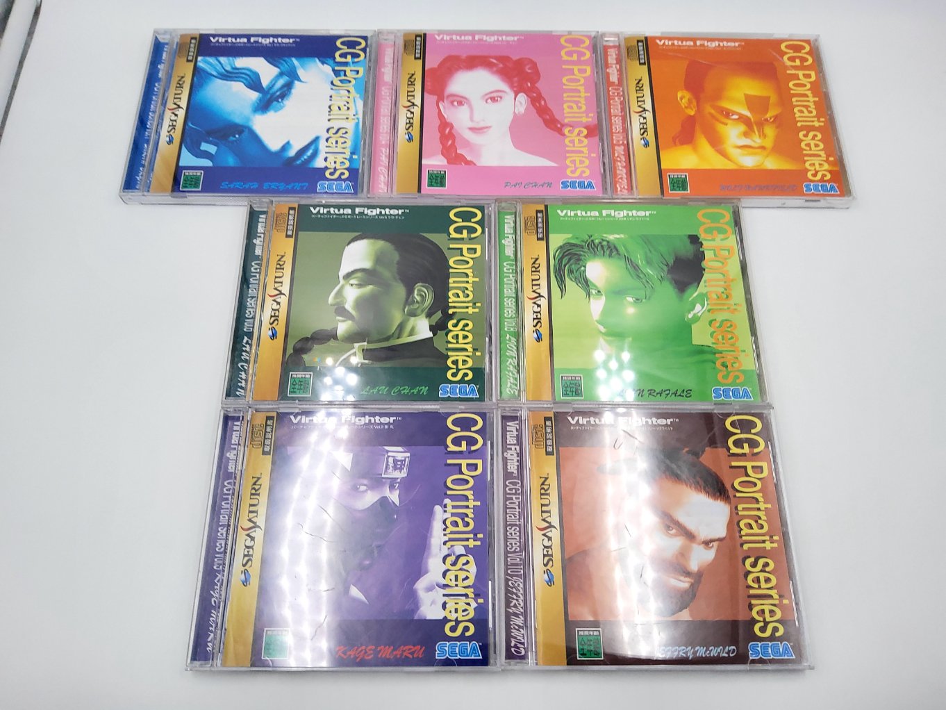 Lot 7 Virtua Fighter CG Portrait Series B00001