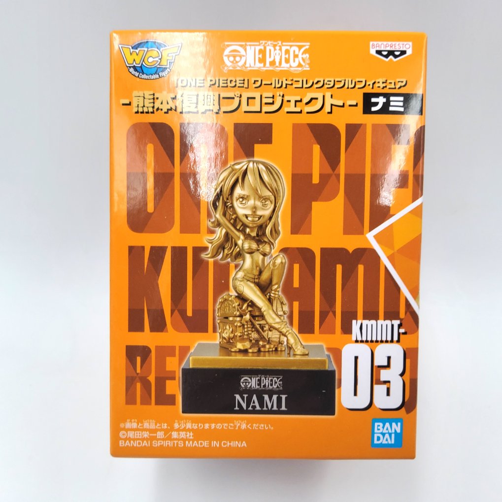 Figurine WCF One Piece World Collectable Figure - Kumamoto Reconstruction Project 03 - Nami Neuf 00001