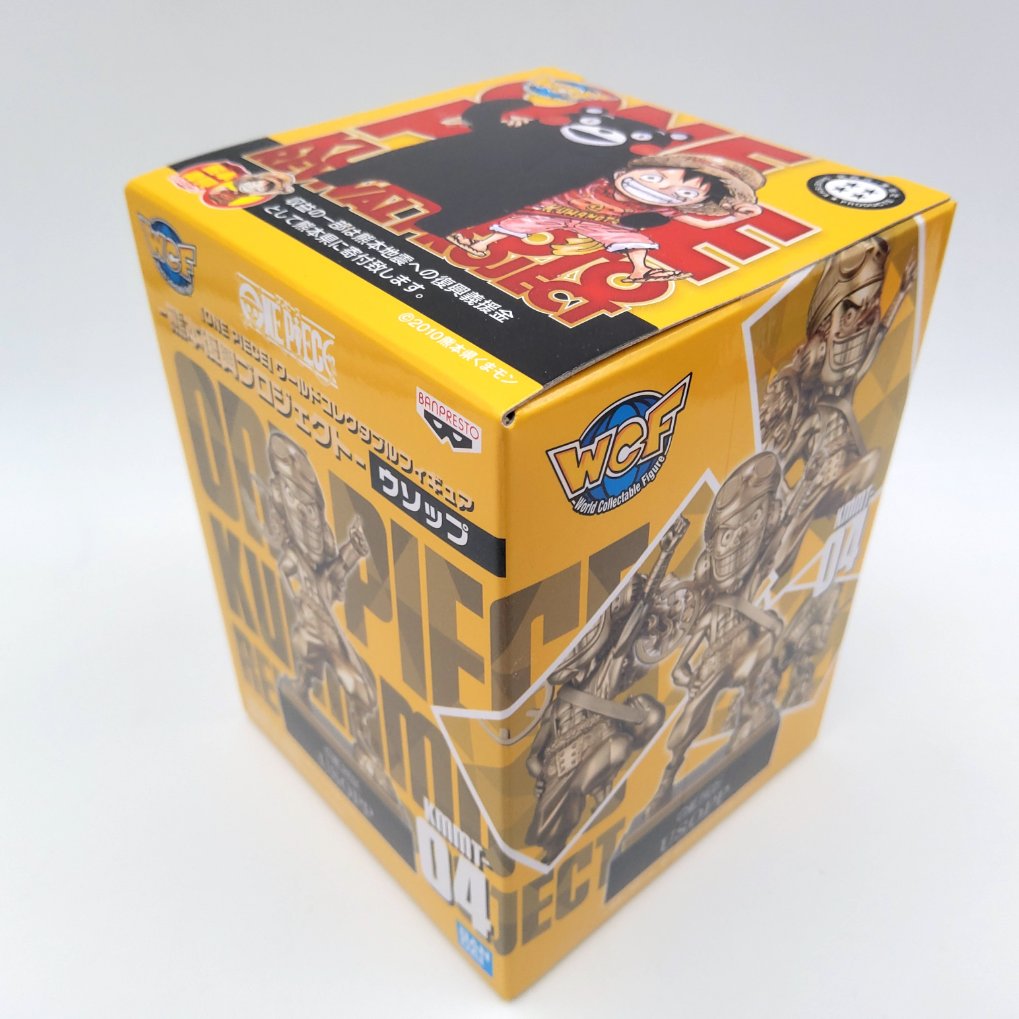 Figurine WCF One Piece World Collectable Figure - Kumamoto Reconstruction Project 04 - Usopp Neuf 00002