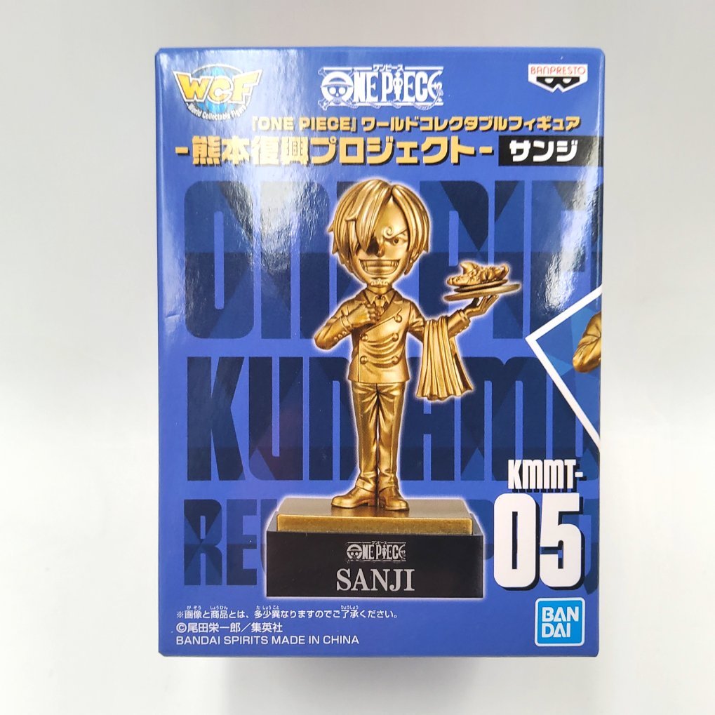 Figurine WCF One Piece World Collectable Figure - Kumamoto Reconstruction Project 05 - Sanji Neuf 00001