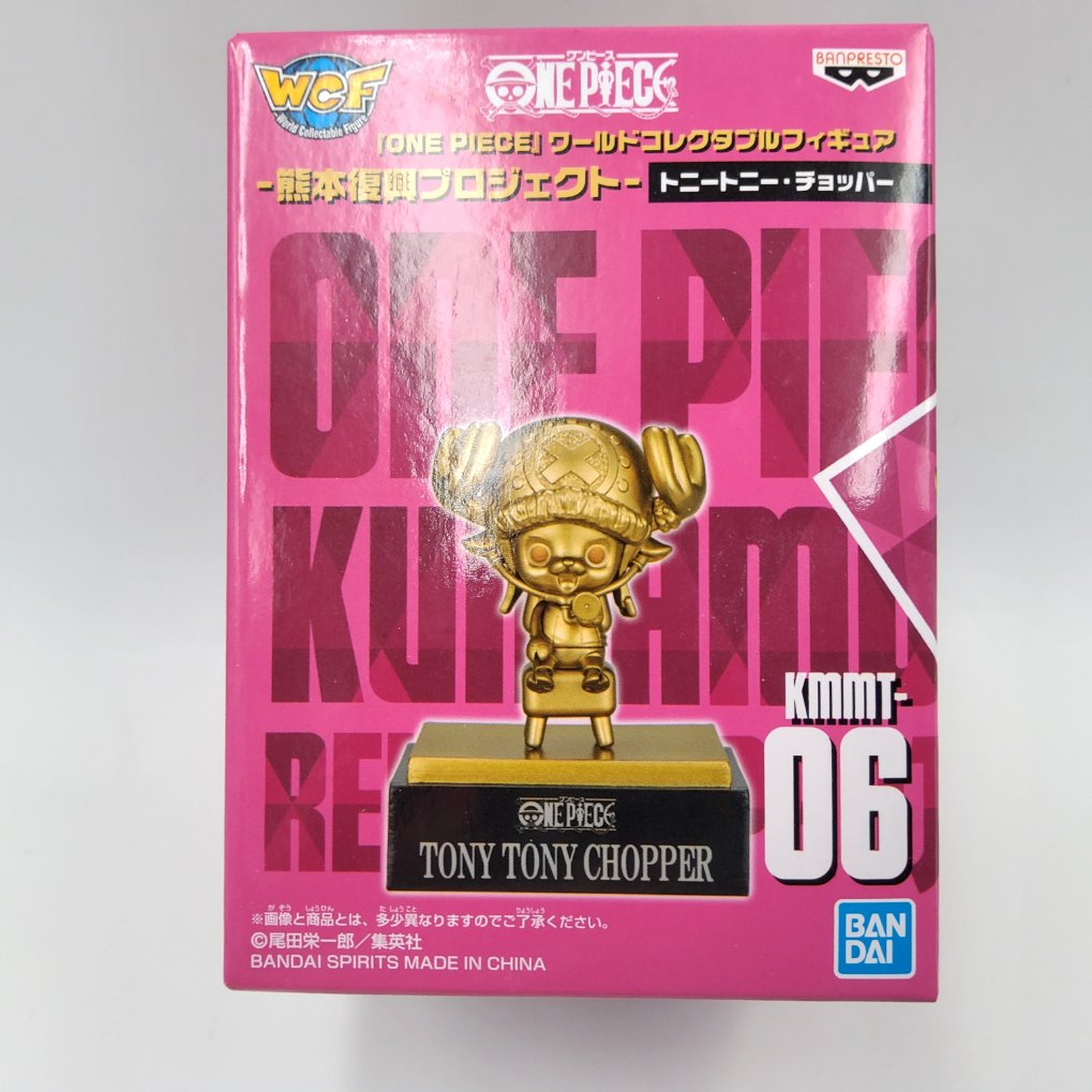 Figurine WCF One Piece World Collectable Figure - Kumamoto Reconstruction Project 06 - Tony Tony Chopper Neuf 00001
