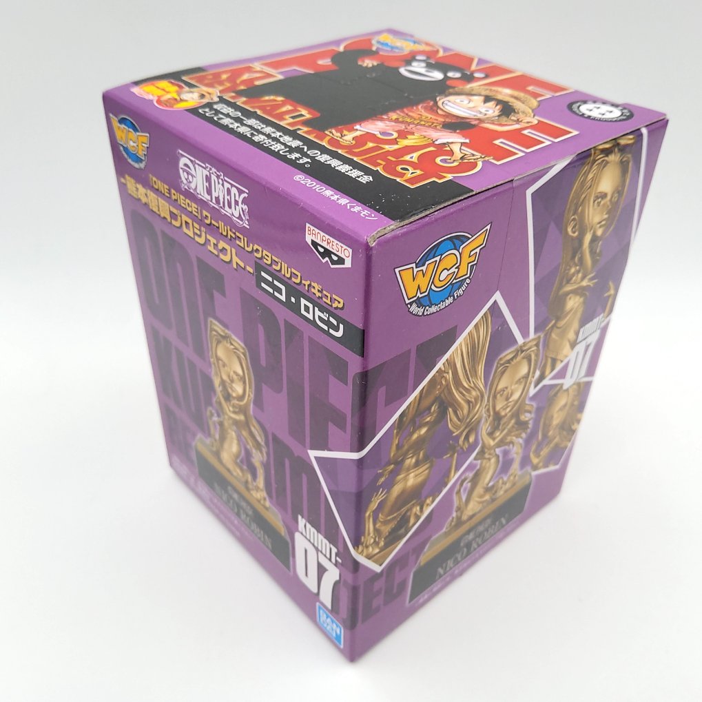 Figurine WCF One Piece World Collectable Figure - Kumamoto Reconstruction Project 07 - Nico Robin Neuf 00002