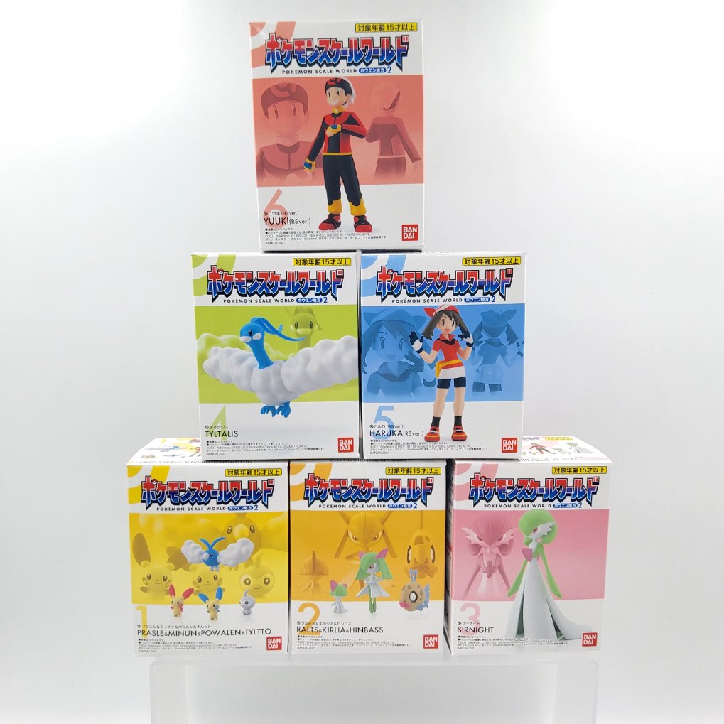 Pokemon Scale World Hoenn Region 2 - Full Set Neuf 00001