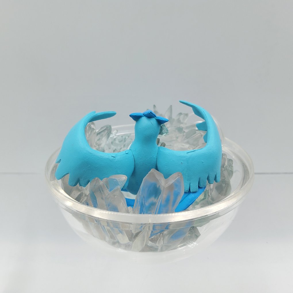 thumbnail image 2 of Pokemon Articuno (Arktos/Artikodin) Original TAKARA TOMY PVC Figure – 2-inch? (China) 2 of 2