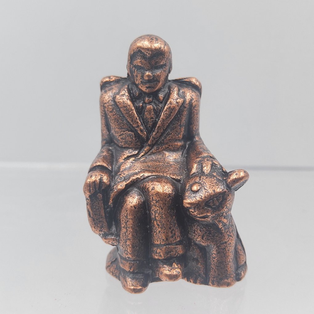 Pokemon Anime Version Metal Collection Figure - Giovanni & Persian Copper Color 00002