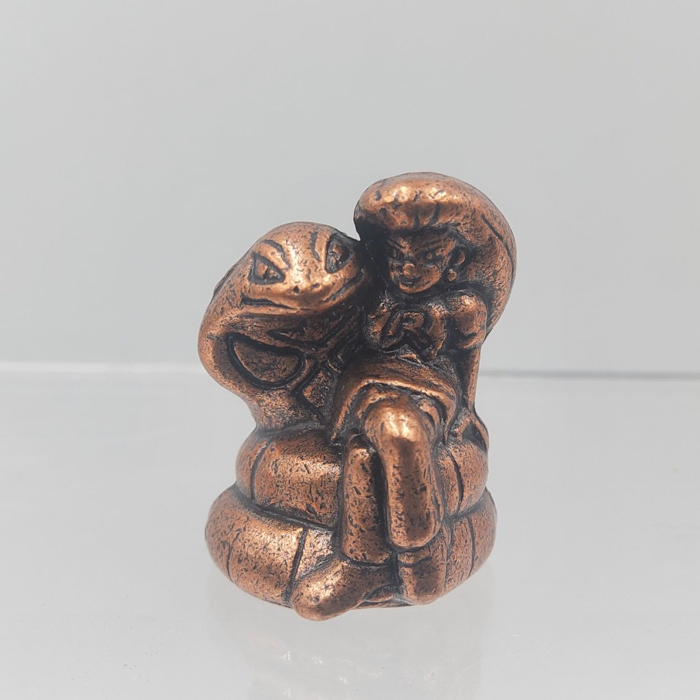 Pokemon Anime Version Metal Collection Figure - Jessie & Arbok Copper Color 00002