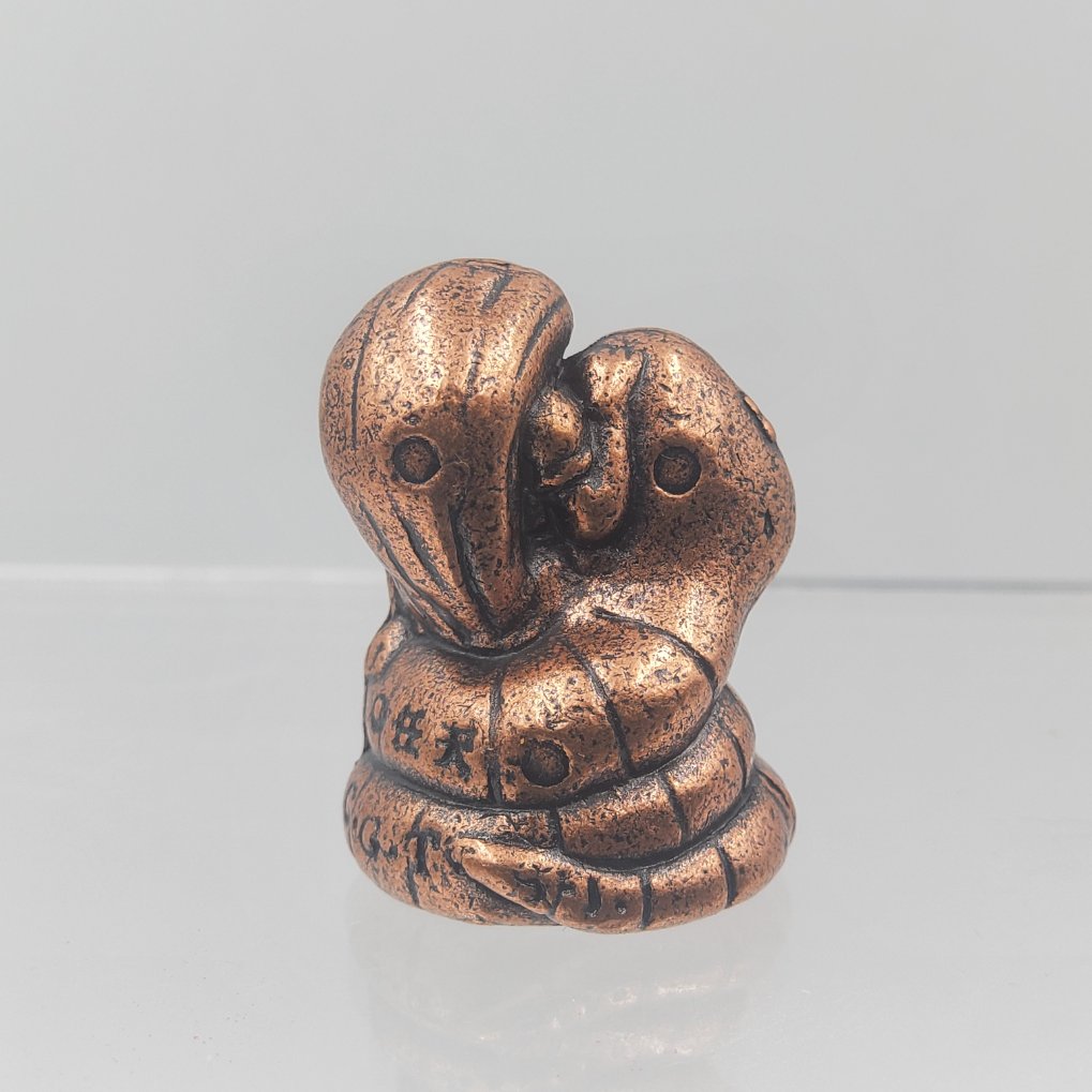 Pokemon Anime Version Metal Collection Figure - Jessie & Arbok Copper Color 00003