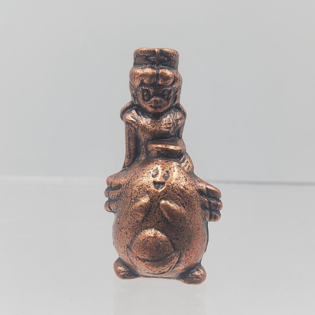 Pokemon Anime Version Metal Collection Figure - Joy & Chansey Copper Color 00002