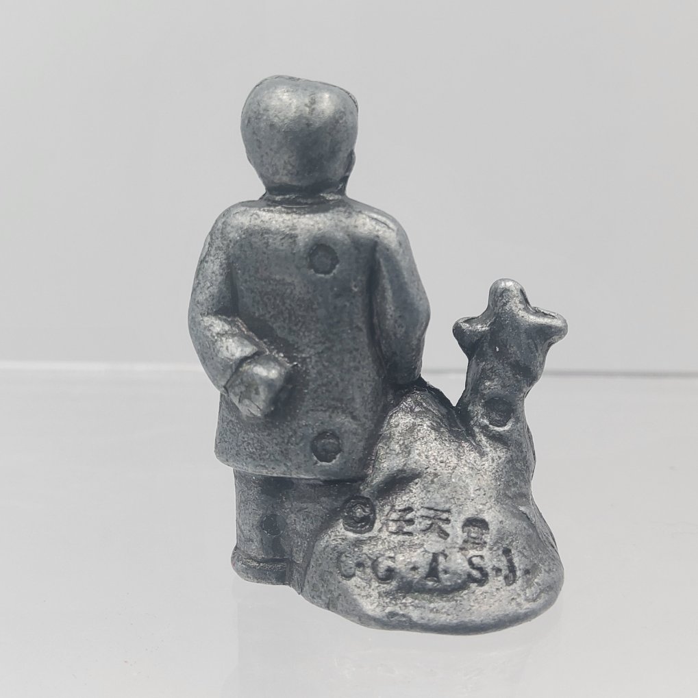 Pokemon Anime Version Metal Collection Figure - Professor Oak & Muk Gunmetal Color 00003