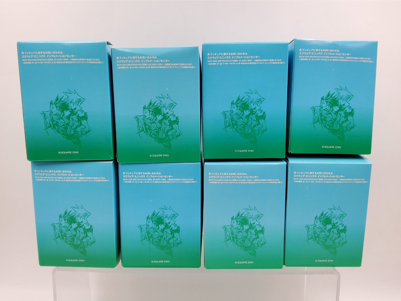 Final Fantasy VII 10th Anniversary Trading Arts Mini Figure – Complete Set Neuf00001