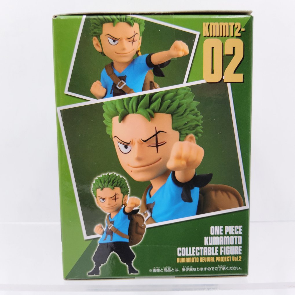 WCF One Piece World Collectable Figure - Kumamoto Reconstruction Project Vol.2 - Roronoa Zoro Neuf 00002
