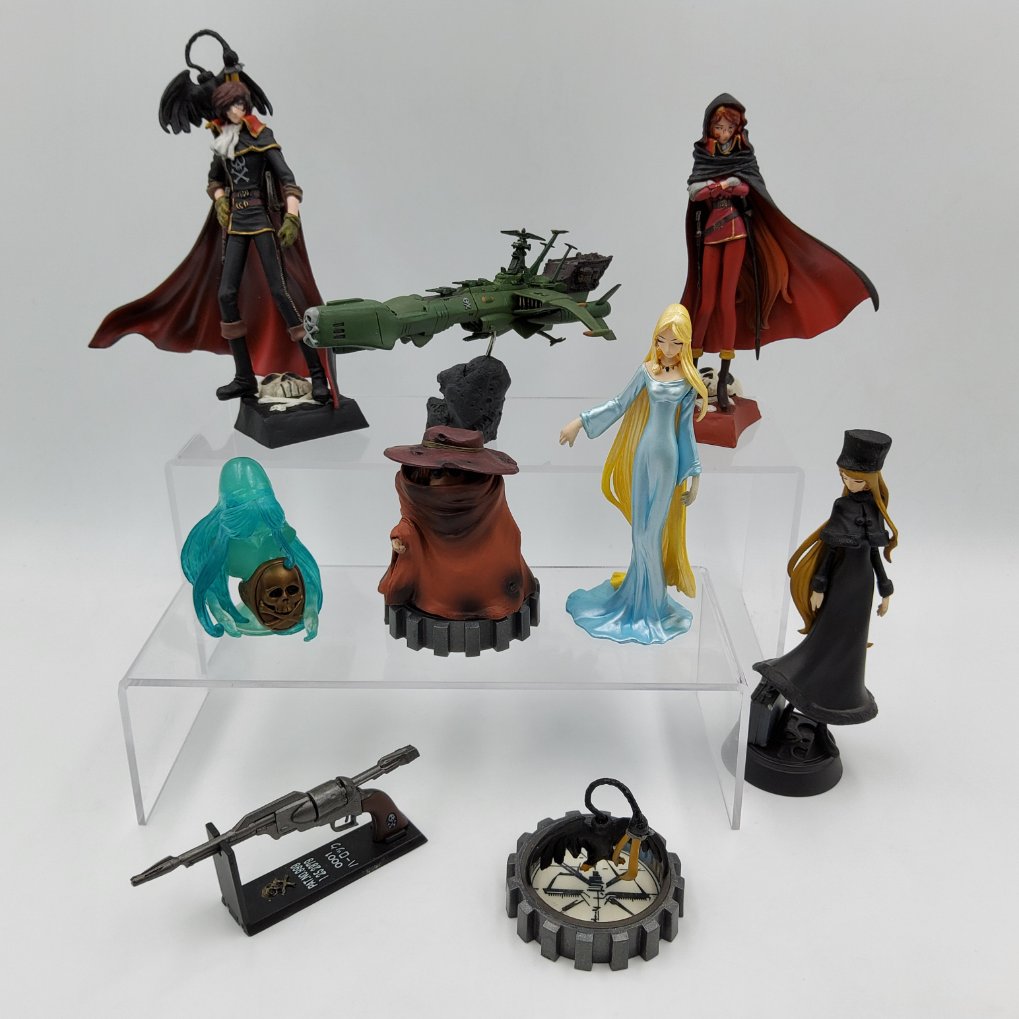 Harlock Saga Figure 20th Century Cartoonist Collection Vol.3 World of Leiji Matsumoto - Complete Bundle TB00001