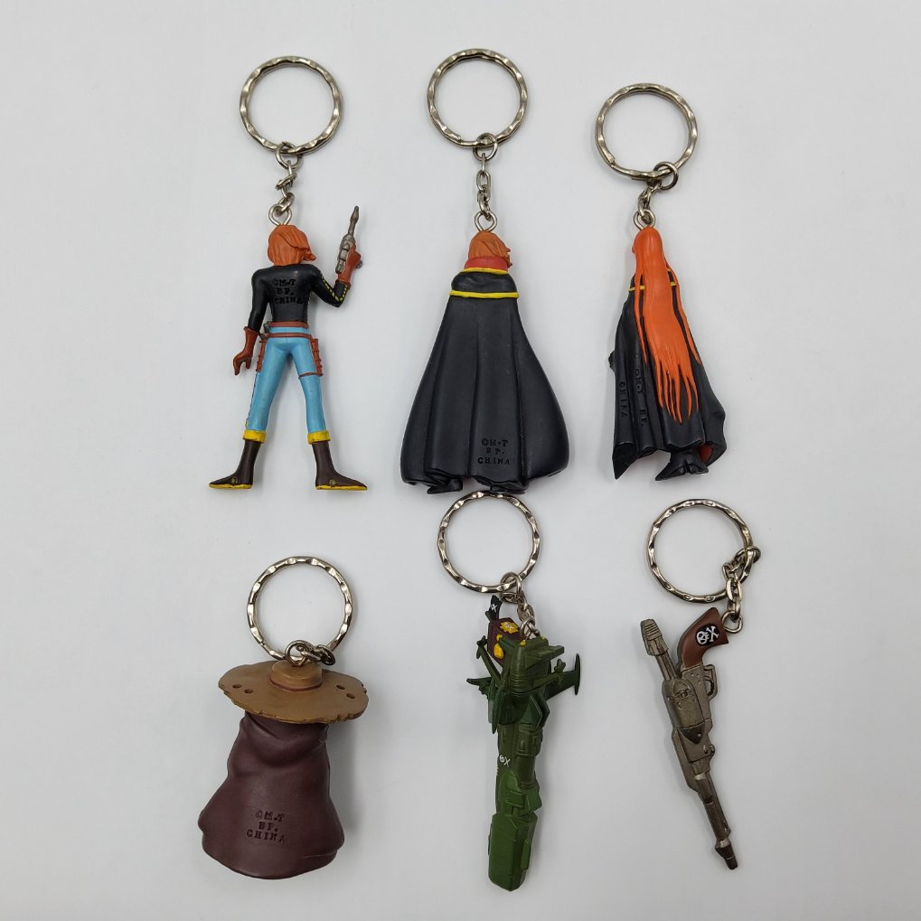 Space Pirate Captain Harlock Keychain Figure - Complete TB00002