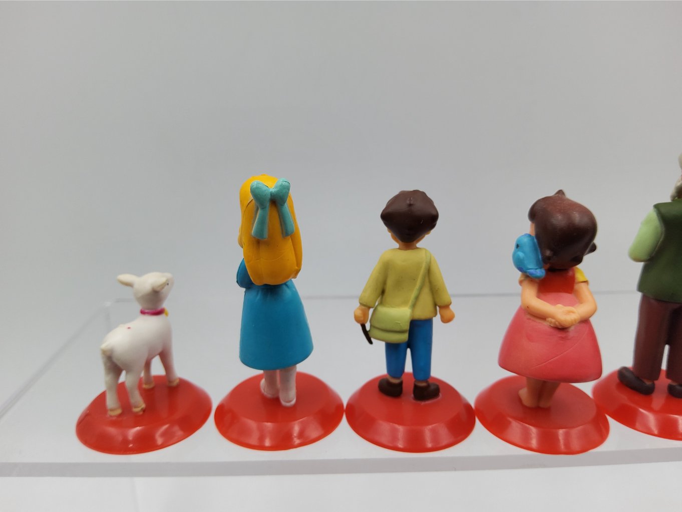 Collection Coca-Cola Heidi Figures- Complete Set TB00005