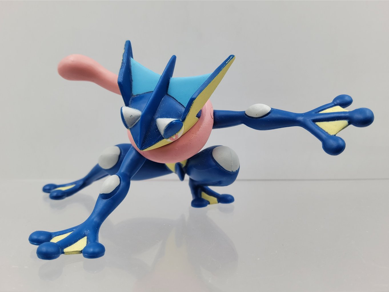 Pokemon Tomy - Grenousse & Croâporal & Amphinobi : Froakie & Frogadier & Greninja Excellent 00006
