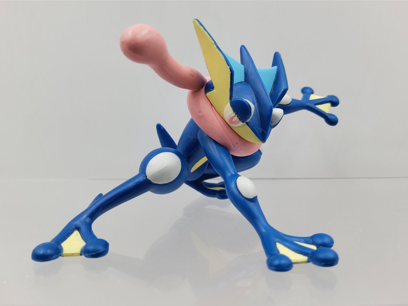 Pokemon Tomy - Grenousse & Croâporal & Amphinobi : Froakie & Frogadier & Greninja Excellent 00007