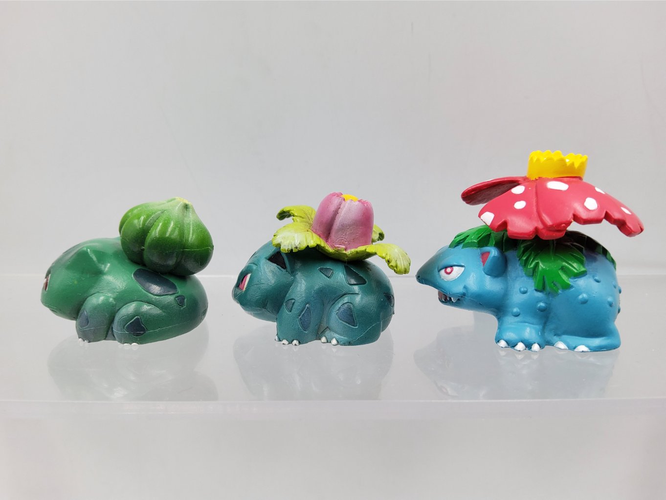 Pokemon Tomy CGTSJ - Bulbizarre & Herbizarre & Florizarre : Bulbasaur & Ivysaur & Venusaur Excellent 00002