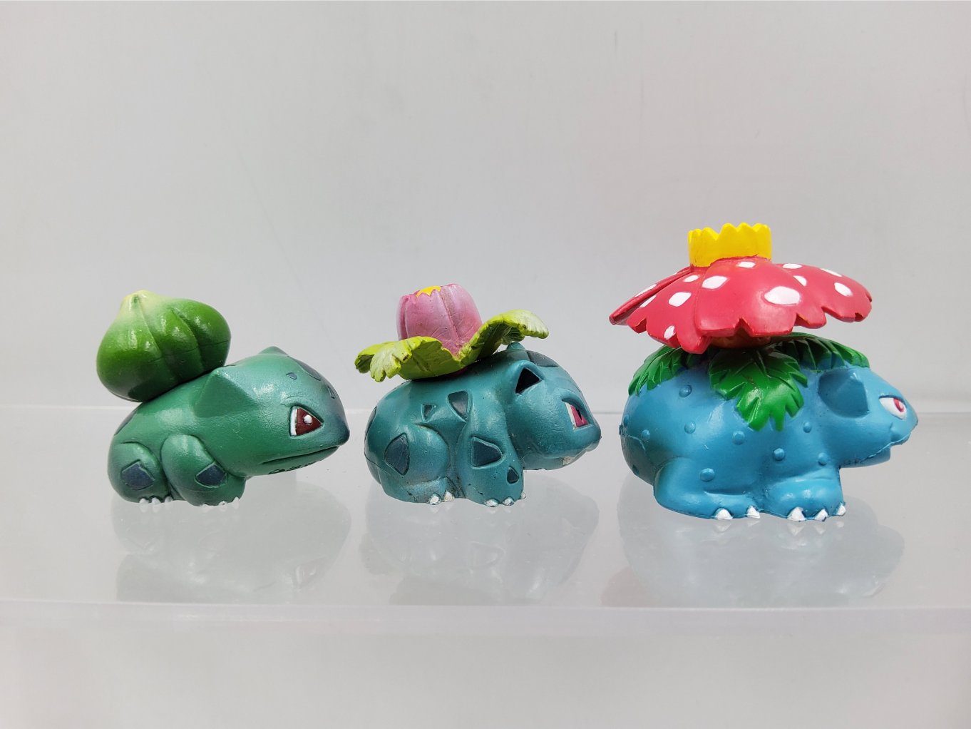 Pokemon Tomy CGTSJ - Bulbizarre & Herbizarre & Florizarre : Bulbasaur & Ivysaur & Venusaur Excellent 00004