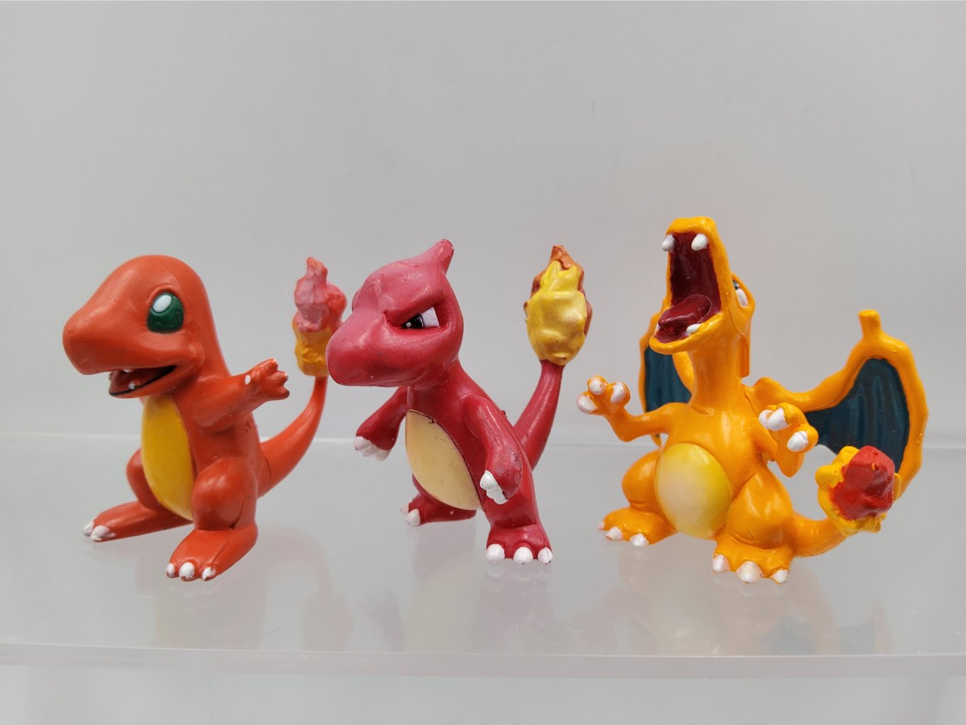 Pokemon Tomy CGTSJ - Salameche & Reptincel & Dracaufeu : Charmander & Charmeleon & Charizard Good 00001