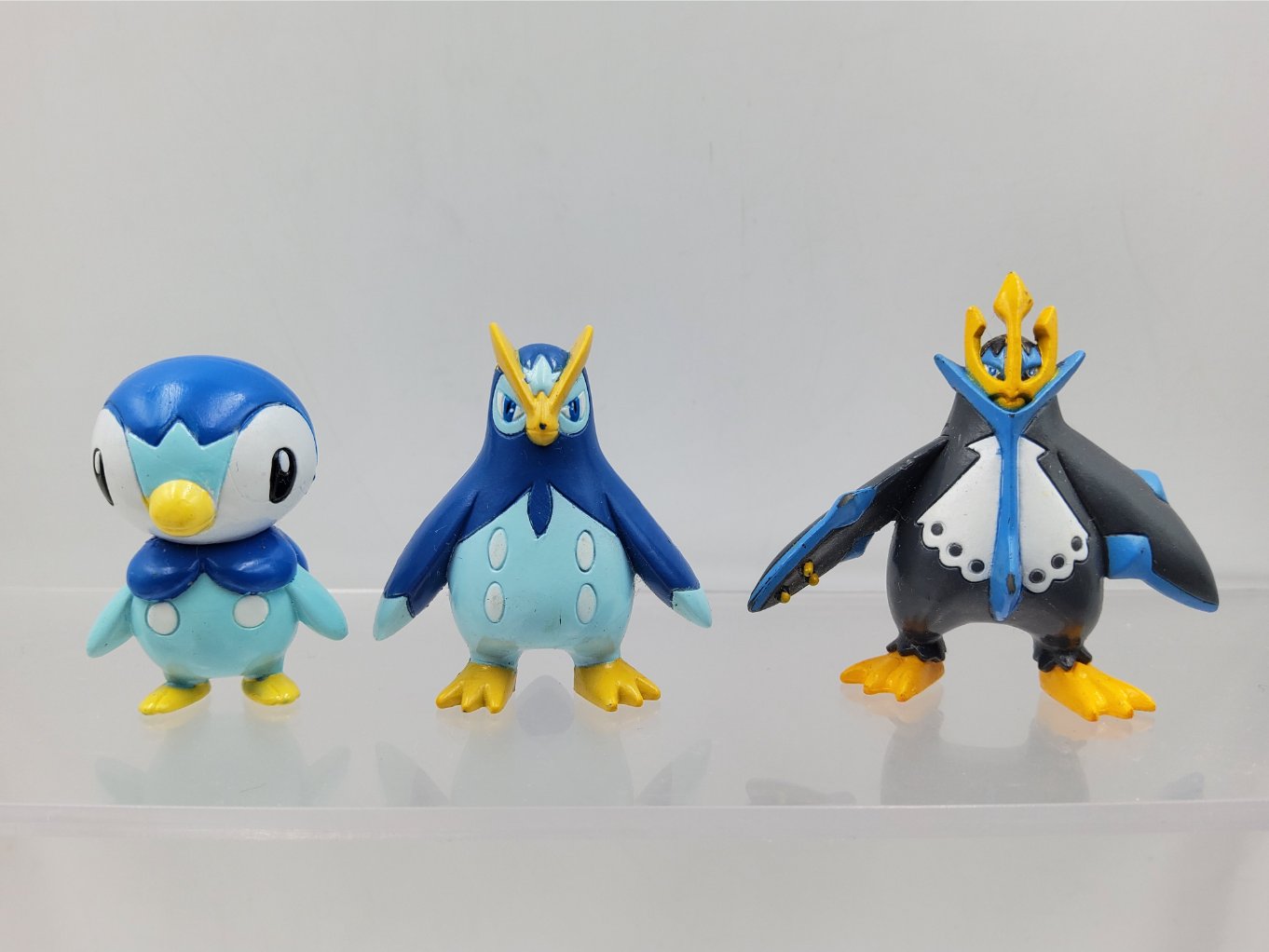 Pokemon Tomy - Tiplouf & Prinplouf & Pingoleon : Piplup & Prinplup & Empoleon Good 00001